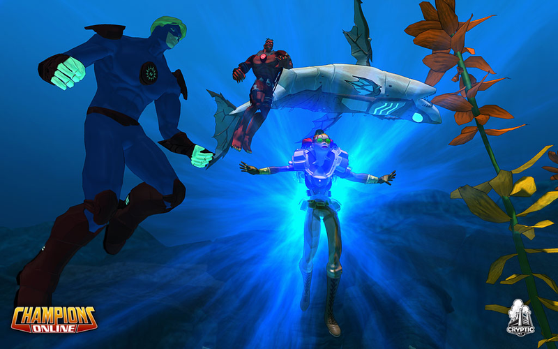 Illustration for article titled Champions Online Reveals The Underwater World Of Lemuria